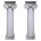 French Marble Columns, Circa 1740