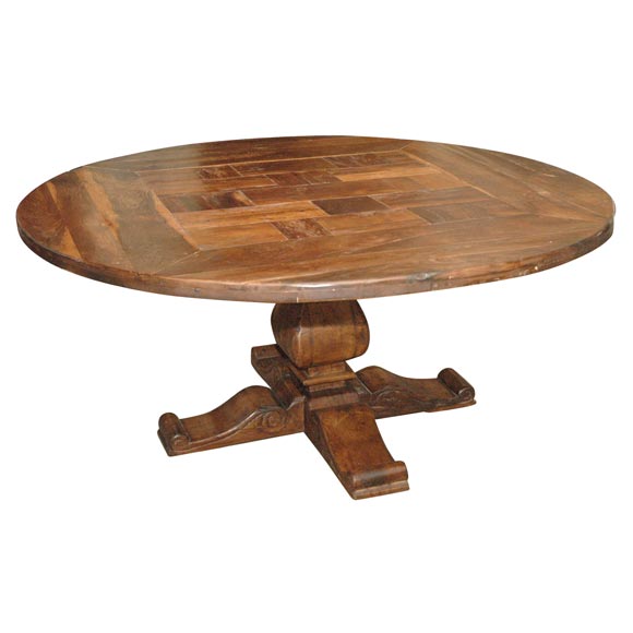 French 18th Century Parquet Table