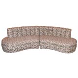 Wonderful Billy Haines Two Piece Sofa