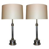 Pair of Art Deco Table Lamps 11
