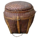 Antique Ningbo Rice Basket