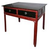 Bamboo 2 Drawer Writing Table