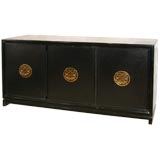 Mid-century Lacquer Chinoiserie Sideboard