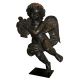 Wood Angel Carving