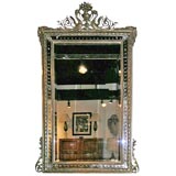 Antique Napoleon III mirror.