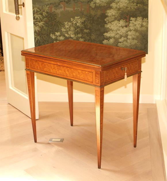Early 20th Century Fold-Over Games Table