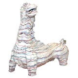 Murano Horse Sculpture, Signed
