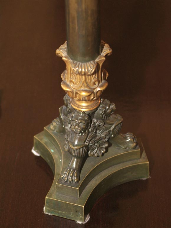 Bronze CHARLES X CANDLEABRA For Sale