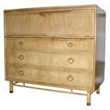 Johnson Furniture Co. dresser, desk; Paul Frankl