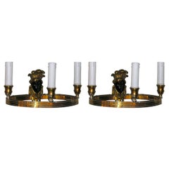 Used French Art Deco Wall-Sconces