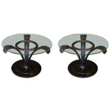 Pair Grosfeld House Side Tables