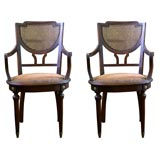 Pair Regency Style Chairs