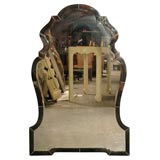 Chippendale Horn Mirror
