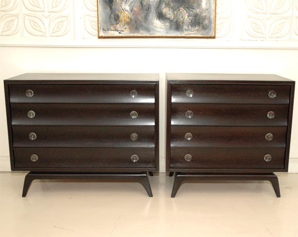Pair of Laszlo "His 'n Hers' Dressers