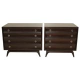 Pair of Laszlo "His 'n Hers' Dressers