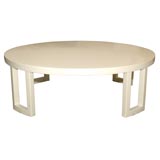 Round Van Keppel Green Cocktail Table