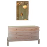 Tommy Parzinger Chest and Mirror