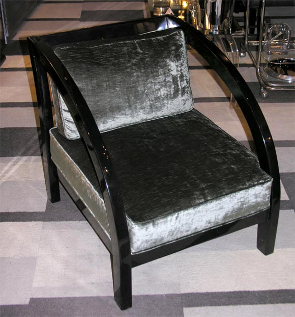 Pair of "D" Chairs by Paul Frankl for the Modernage Company