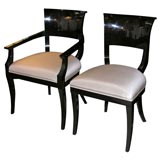 Vintage Set of Four 1940
s Dining Chairs