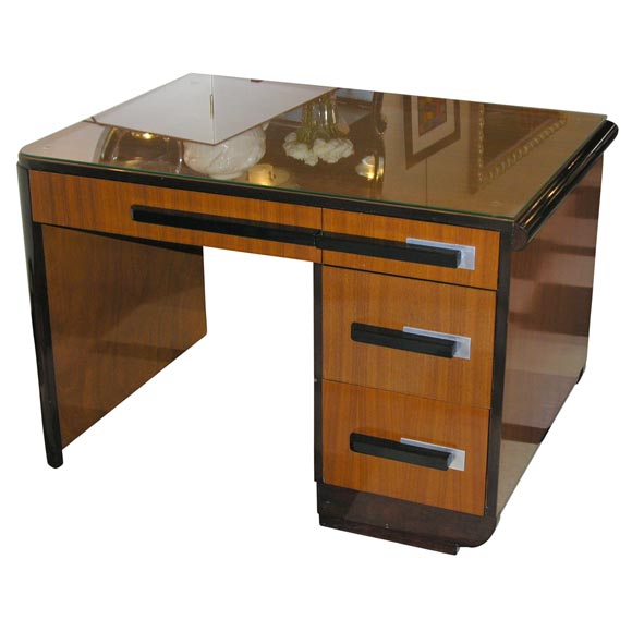 Art Deco Machine Age Desk by Donald Deskey