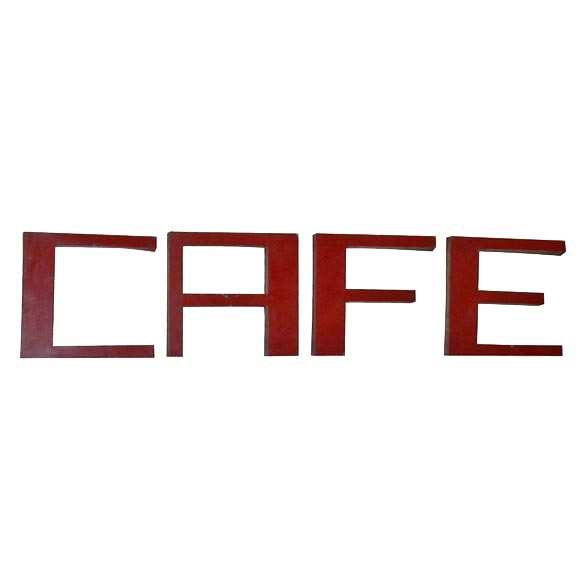 French cafe sign and bar sign For Sale