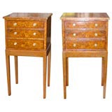 Pair of Small Scale Side Tables