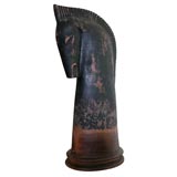 Roman ceramic horse head