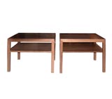 Pair of Parson Legged End Tables by Wormley for Dunbar