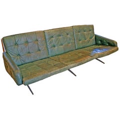 Leather sofa by Preben Fabricius & Jorgen Kastholm