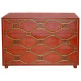 Dorothy Draper 3 Drawer Commode