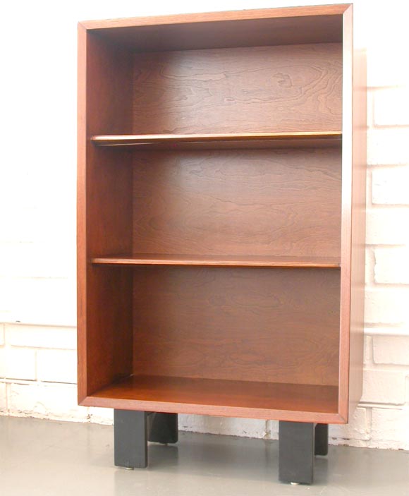George Nelson Walnut Bookcase
