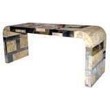 Cork and Chrome Sofa Table by Paul Evans for Directional
