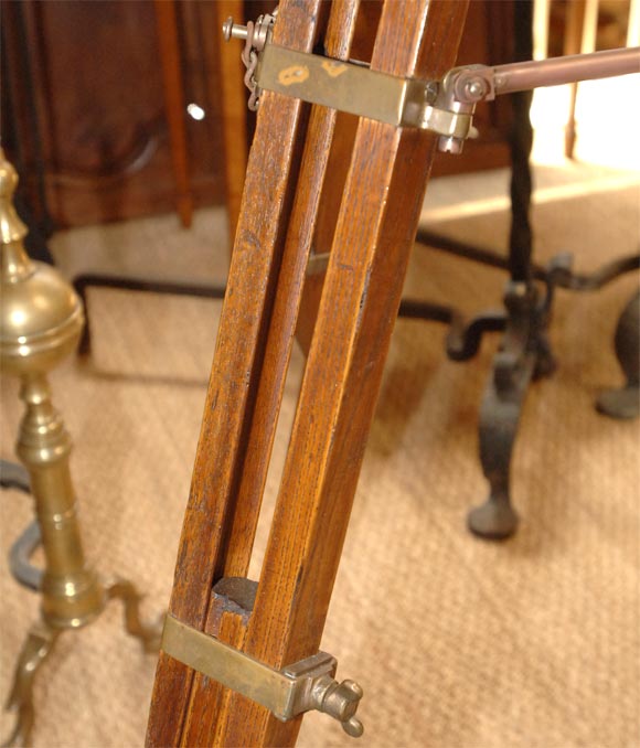 19th Century  Surveyer's Tripod as Lamp 1