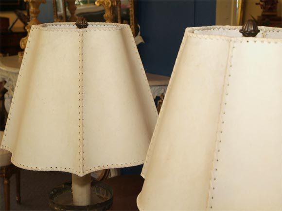 19th Century REPOUSSE  ALTARSTICKS CONVERTED TO FLOOR LAMPS For Sale