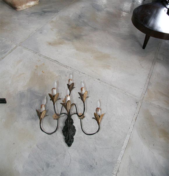 Piquant Pair of Sconces