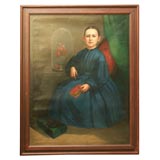 A 19th Century American Portrait of a Young Girl