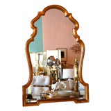 Retro Large 50's LaBarge Giltwood Ginger Jar Mirror