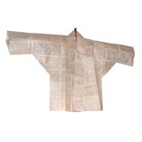 Used Paper Kimono