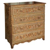 Spanish Colonial Painted Commode