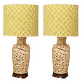 Pair of Asian Decorative Lamps Pair of Asian Decorative Lamps