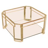 Pair of Glamorous Lucite Tables