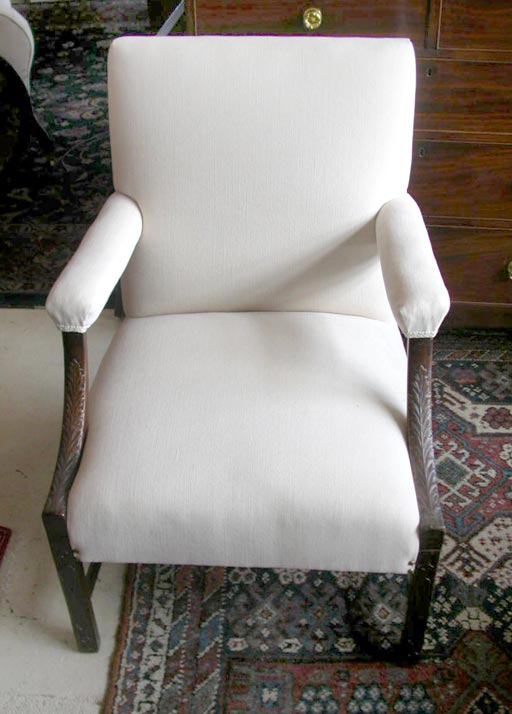 20th Century Martha Washington Style Arm Chair