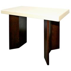 Paul Frankl cork top console table