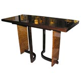 Rare Console/Dining Table  By Gilbert Rohde