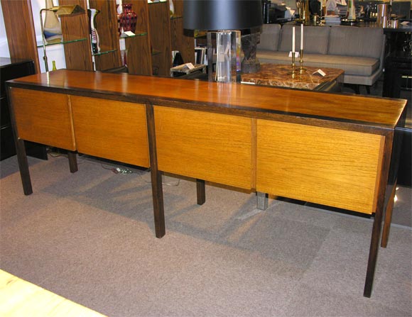 Four Door Filing Credenza designed by Harvey Probber