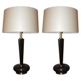 A Pair of Modernist Table Lamps by Russell Wright
