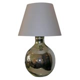 Vintage Mercury Glass Lamp
