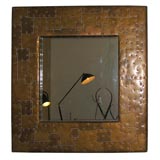 Copper Patchwork Mirror