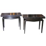 Pair of Floating Top End Tables
