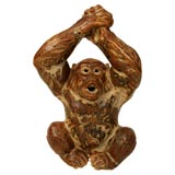 Knud Kyhan for Royal Copenhagan Porcelain Monkey